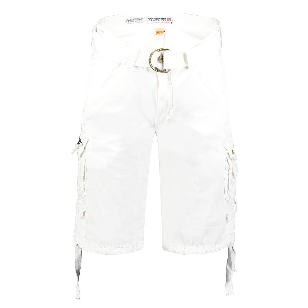 Geographical Norway Paradize-063 White Men's Shorts WU1027H