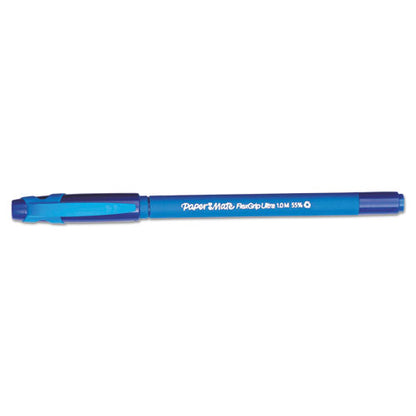 Paper Mate FlexGrip Ultra Stick Ballpoint Pen Medium Point 1mm Blue Ink (12 Count) 9610131