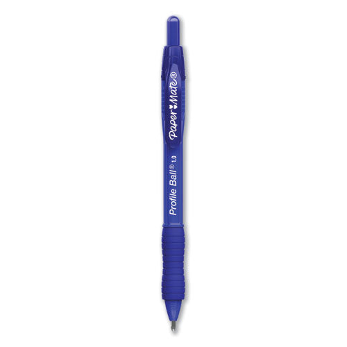 Paper Mate Profile Retractable Ballpoint Pen Bold Medium 1mm Blue Ink (36 Count) 2095447