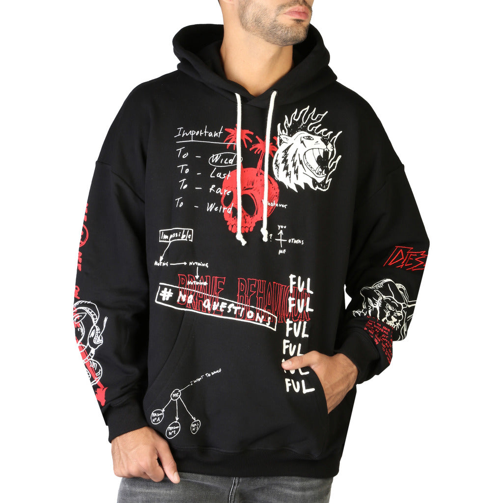 Diesel black 2024 hoodie