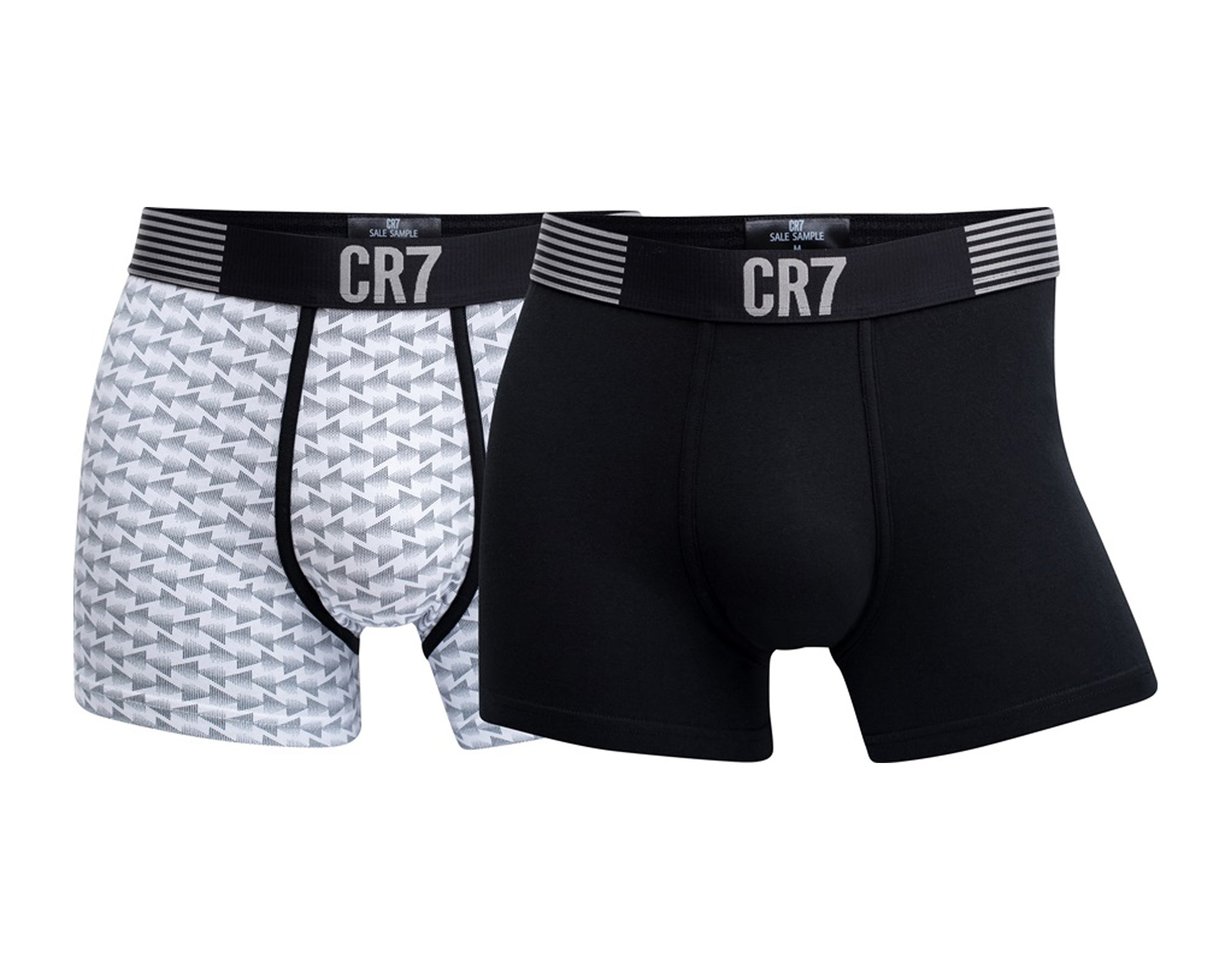 Cristiano Ronaldo CR7 3-Pack Briefs Blk/White/Grey Men's Underwear  8100-6610-633