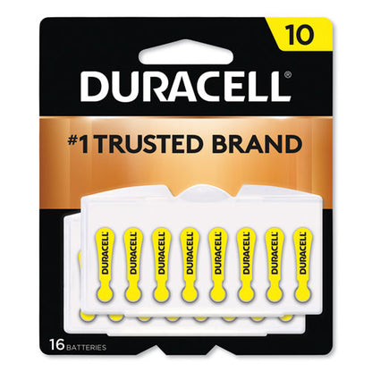 Duracell 10 Hearing Aid Battery (16 Count) DA10B16ZM10