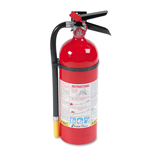 Kidde Proline Pro 5 Multi-Purpose Fire Extinguisher 195 PSI 5 lb Class A 466112