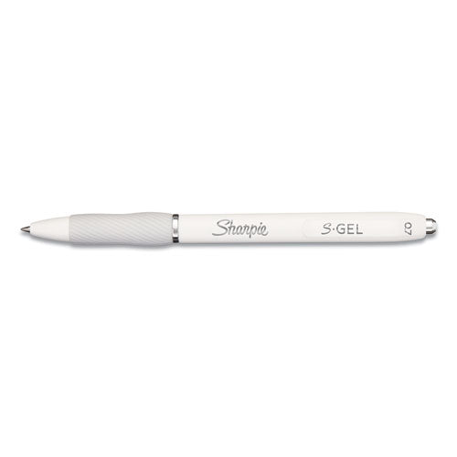 S-Gel High-Performance Gel Pen, Retractable, Medium 0.7mm, Black