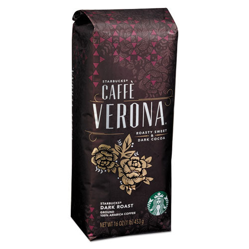 Starbucks Coffee Caffe Verona Ground 1 Lb Bag 11018131