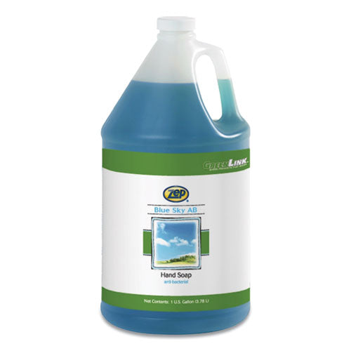 Zep Blue Sky AB Antibacterial Foam Hand Soap Clean Open Air Scent 1 Gallon Bottle 332124