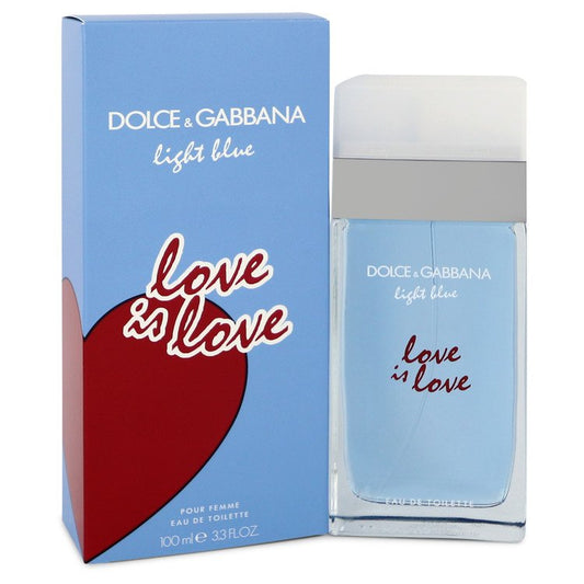 Light Blue Love Is Love by Dolce & Gabbana - (3.3 oz) Women's Eau De Toilette Spray