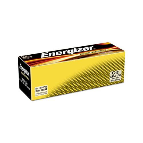 Energizer C Industrial Alkaline Batteries 1.5V (12 Count) EN93