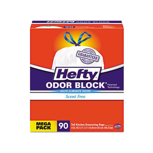 Hefty E8-5274 Ultra Strong Tall Kitchen and Trash Bags, 30 gal