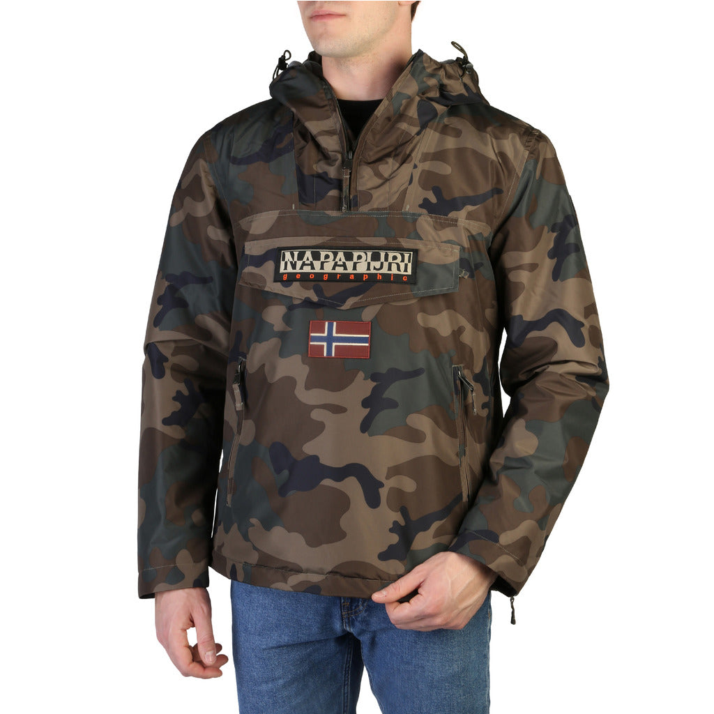 Verlating Stationair mooi Napapijri Rainforest Winter Pocket Print Camouflage Men's Jacket NA4EG –  Becauze