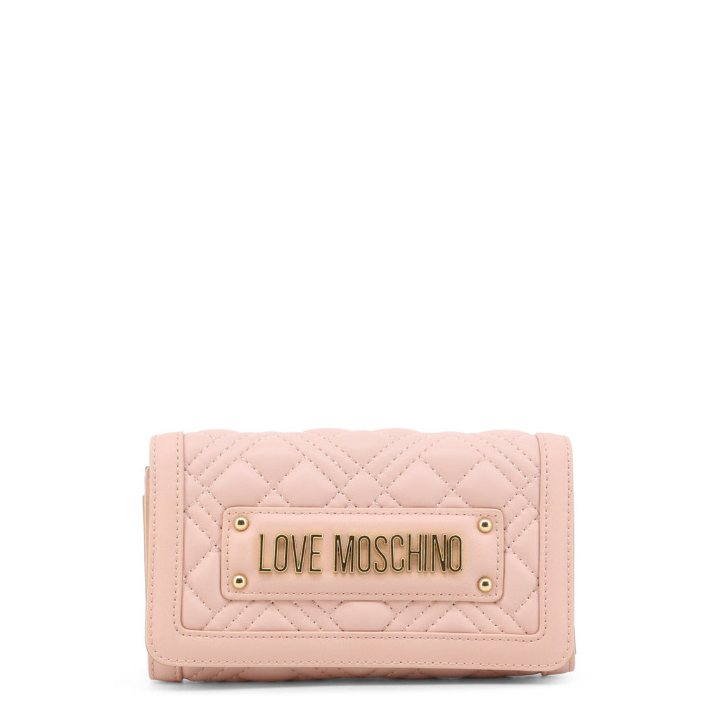 Love Moschino Lettering Logo Pink Women's Wallet JC5603PP1GLA0609