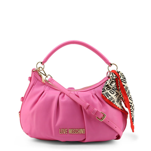 Love Moschino Hobo with Neckerchief Pink Women's City Bag JC4039PP1GLE163A