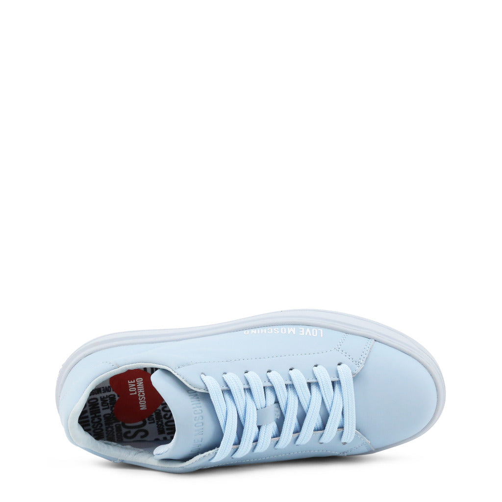 Love moschino discount sneakers blue