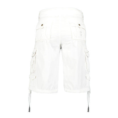 Geographical Norway Paradize-063 White Men's Shorts WU1027H
