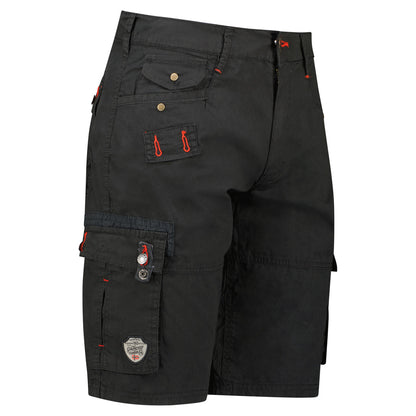 Geographical Norway Palmdale-233 Black Men's Shorts SW1624H