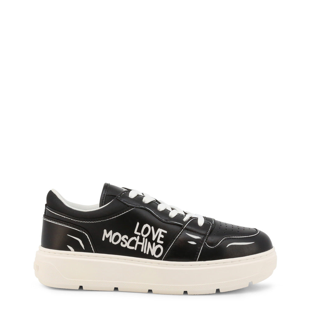 Love Moschino Leather Black Women's Shoes JA15254G1GIAA00A