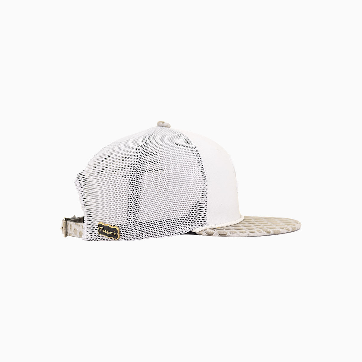 Breyer's Buck 50 Chicago White Sox Trucker Hat With Leather Visor