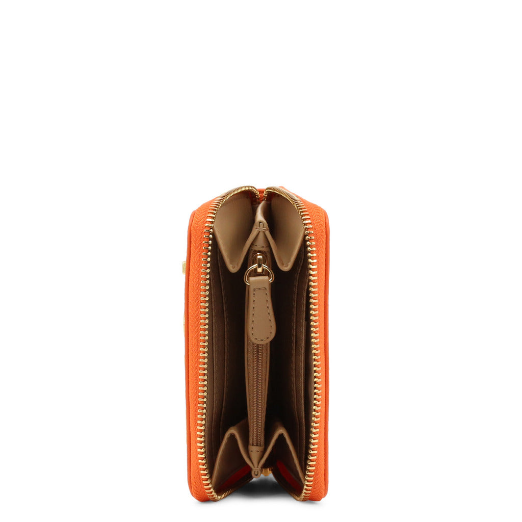 Love Moschino Metal Logo Orange Women's Wallet JC5613PP1GLI0450