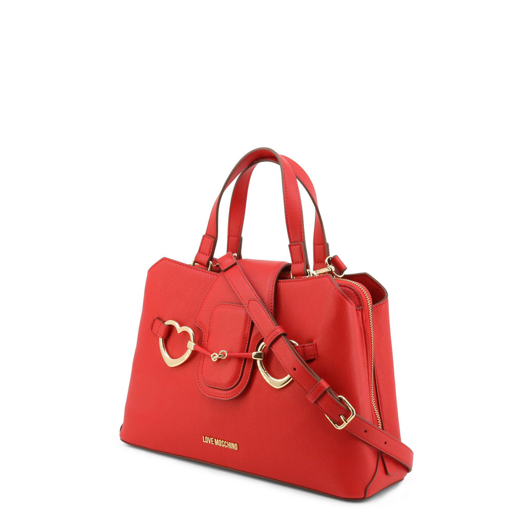 Love Moschino Big Heartbit Red Women's Handbag JC4131PP1GLI1500