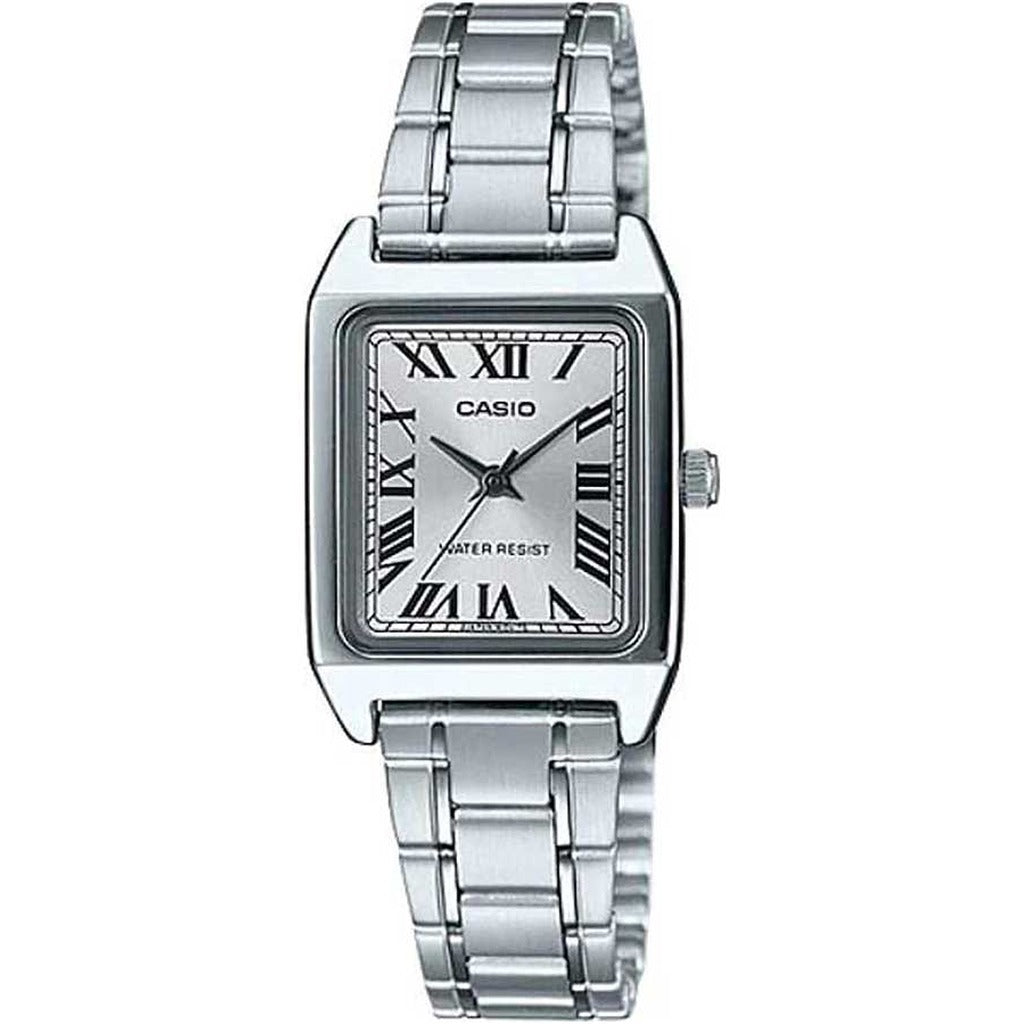 Casio Ladies' Classic Analog Watch Silver LTP-V007D-7BVDF