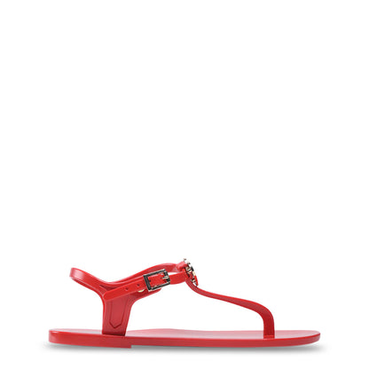 Love Moschino Red Thong Strap Women's Sandals JA16011G1GI37500
