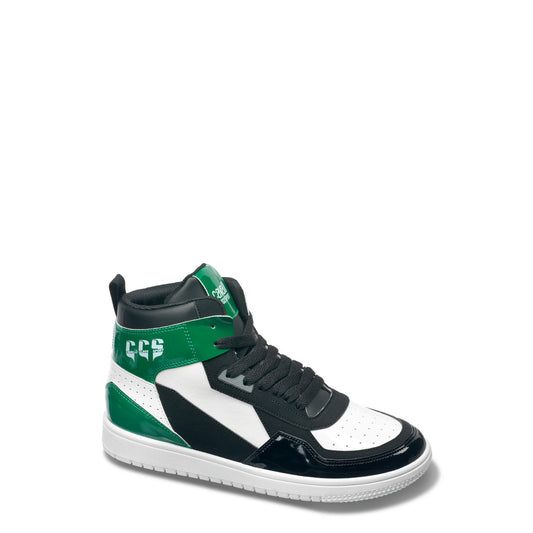 Cavalli Class Black/Green High Top Men's Shoes CM8804