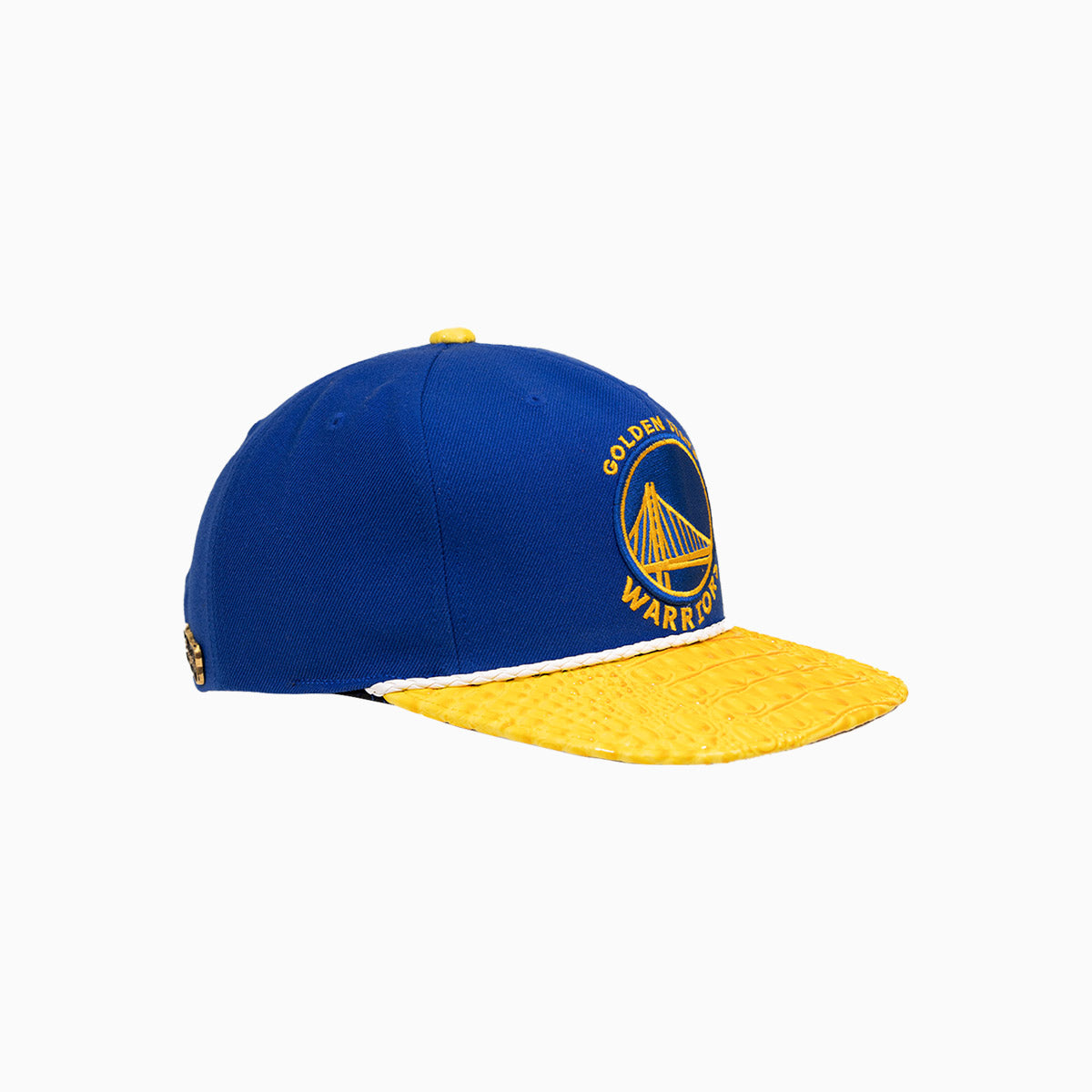 Breyer's Buck 50 Golden State Warriors Hat With Leather Visor