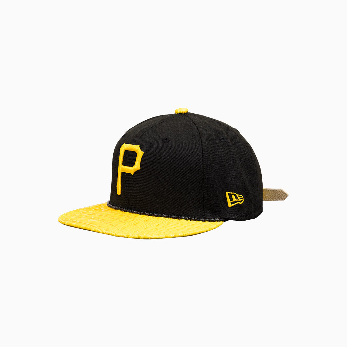 Breyer's Buck 50 Pittsburgh Pirates Hat With Leather Visor