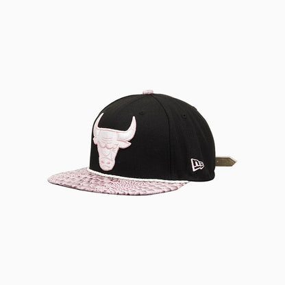 Breyer's Buck 50 Chicago Bulls Hat With Leather Visor