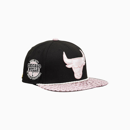 Breyer's Buck 50 Chicago Bulls Hat With Leather Visor