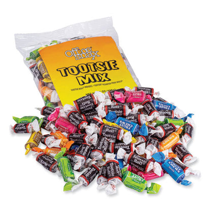 Office Snax Tootsie Roll Assortment, 14 Oz Bag (OFX00658)