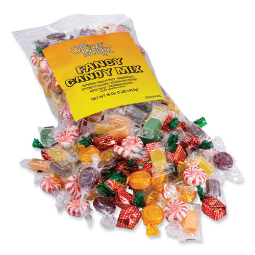 Office Snax Candy Assortments, Fancy Candy Mix, 1 Lb Bag (OFX00668)