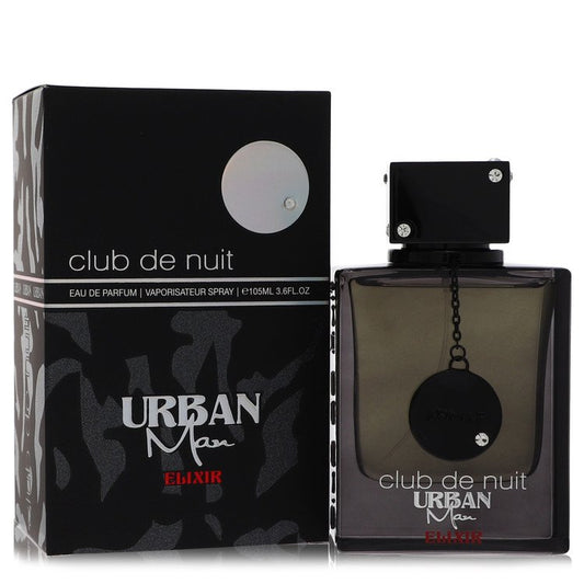Club De Nuit Urban Man Elixir by Armaf Eau De Parfum Spray (Unboxed) 3.6 oz for Men