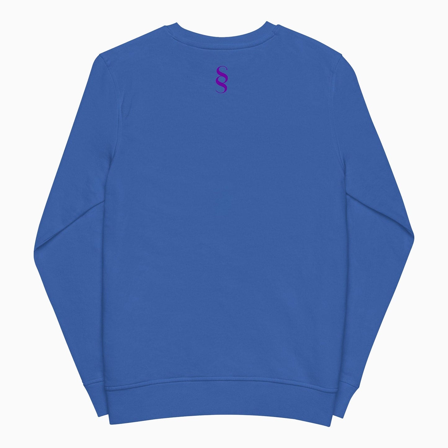 Men's Wings Graphic Royal Blue Sweatshirt