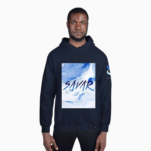 Men's Abstract Graphic Pull Over Hoodie