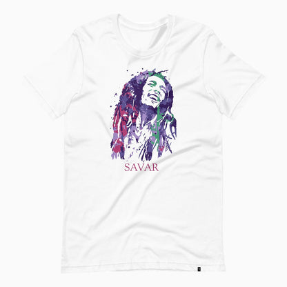 Men's Bob Marley Graphic Short Sleeve T Shirt