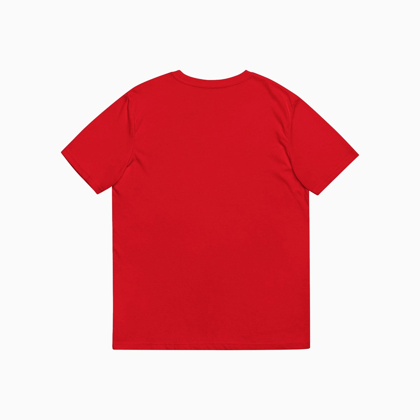Men's Double S Printed Red T Shirt