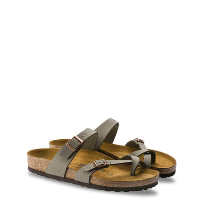 Birkenstock Mayari Birko-Flor Stone Sandals 071071 Regular Fit