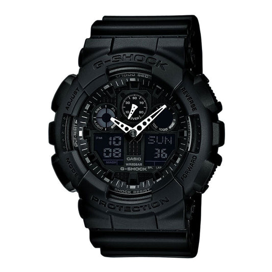 Casio G-Shock Analog-Digital Watch Black GA-100-1A1ER