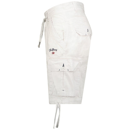 Geographical Norway Private-233 White Men's Shorts SW1645H