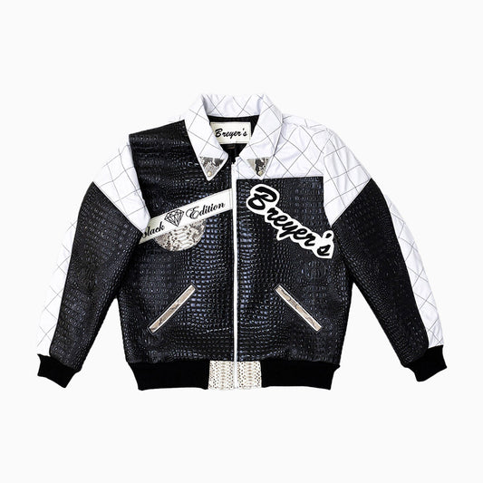 Breyer's Limited Edition Leather Jacket With Python Skin