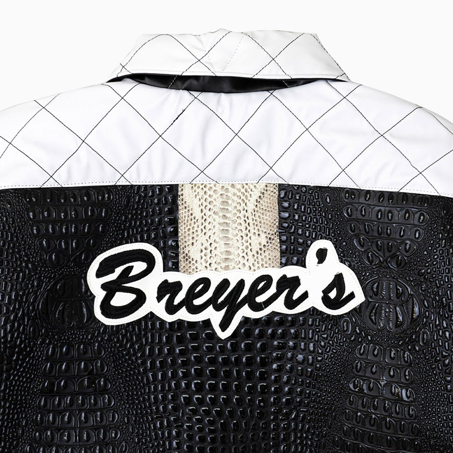 Breyer's Limited Edition Leather Jacket With Python Skin