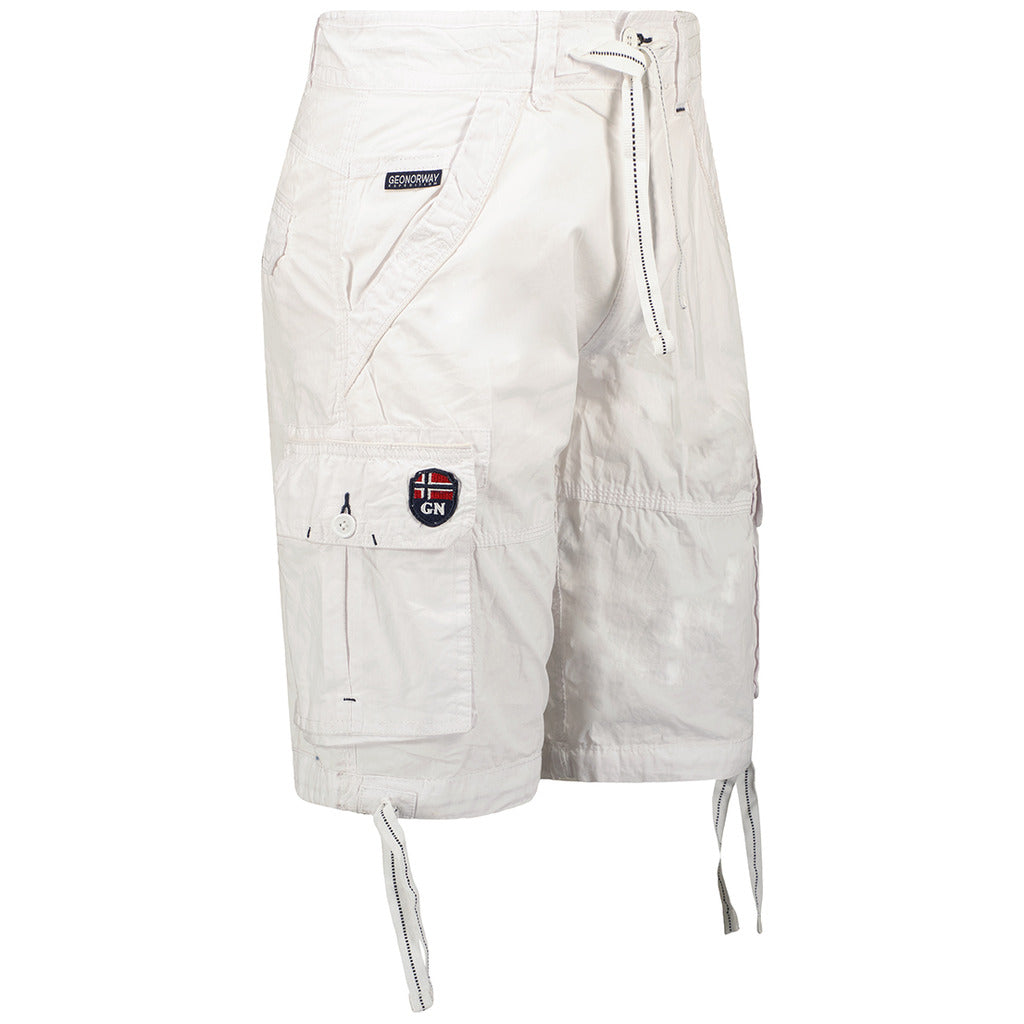 Geographical Norway Private-233 White Men's Shorts SW1645H