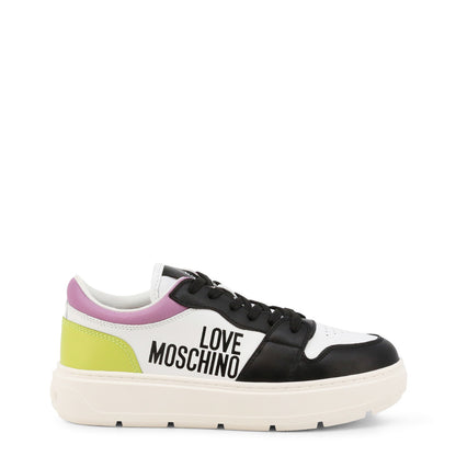 Love Moschino Leather White Women's Shoes JA15274G1GIAB10C