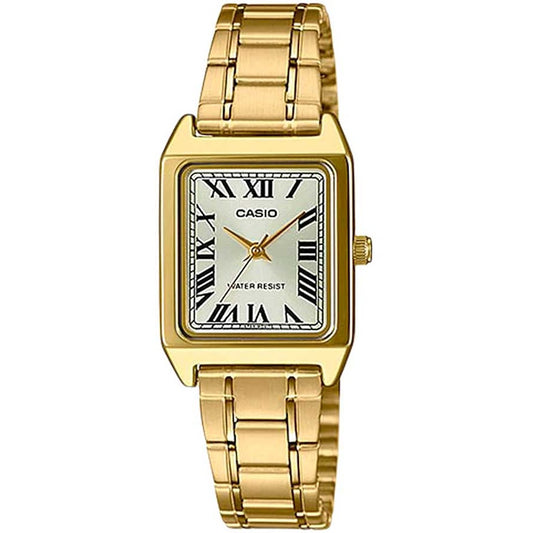 Casio Ladies' Classic Analog Watch Gold LTP-V007G-9BVDF