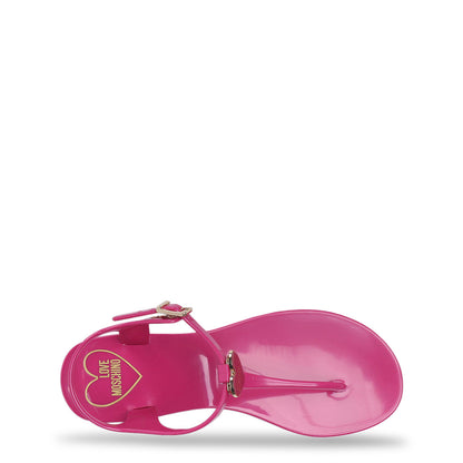Love Moschino Pink Thong Strap Women's Sandals JA16011G1GI37604