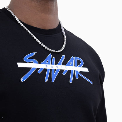 Men's Savar Paris Crew Neck Sweatshirt
