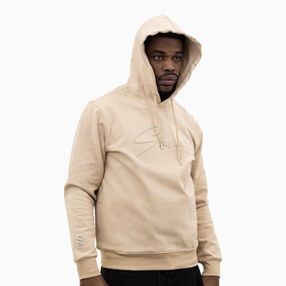 Men's Chenille Patch Pull Over Hoodie
