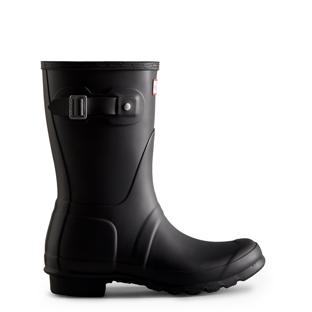 Hunter Original Short Black Women's Rain Boots WFS1000RMA-BLK