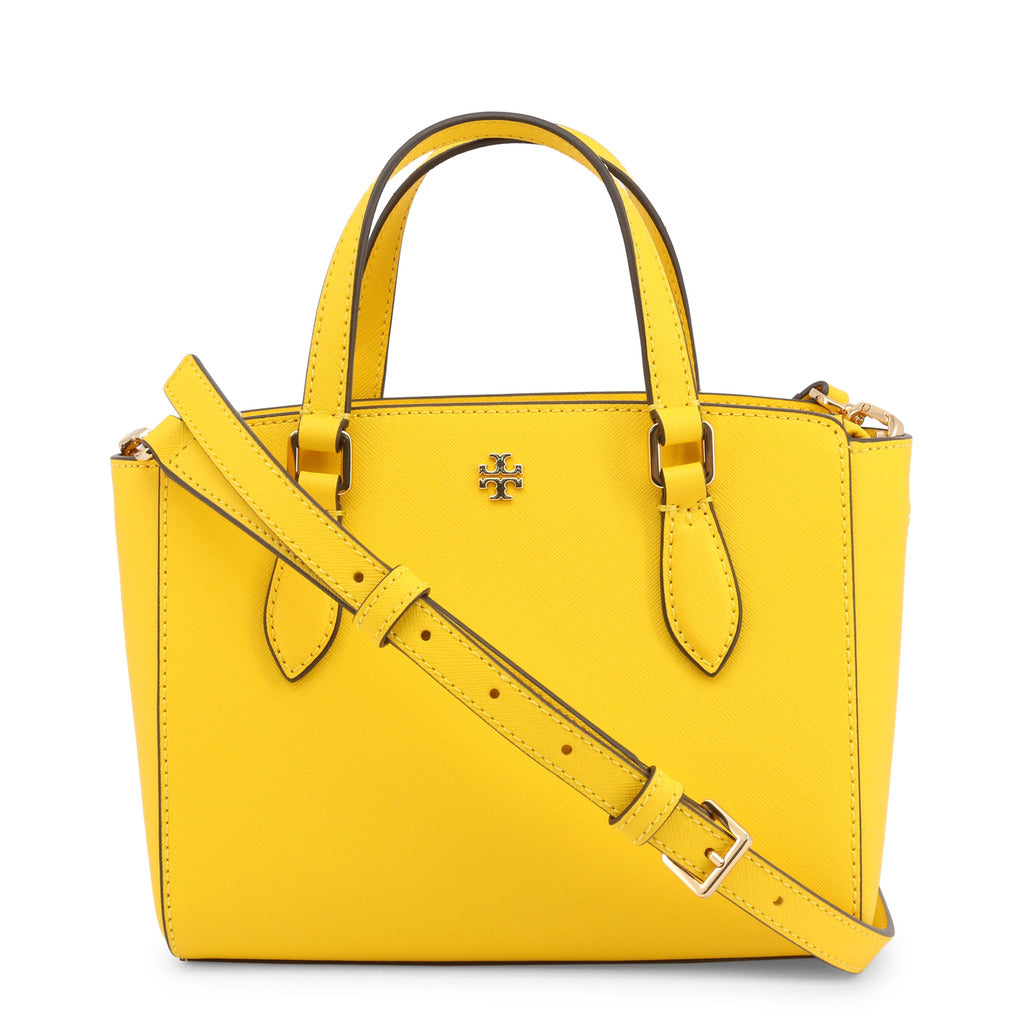 Tory Burch Emerson Yellow Saffiano Leather Tote Women's Bag 64189-787